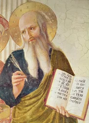 Madonna des Schattens (Detail von Heiligem Markus)